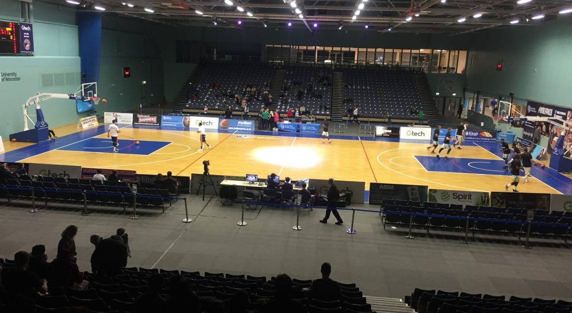 University of Worcester Arena JDG Sport